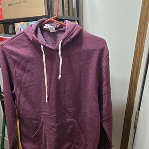 Alternative Men's Burgundy Hoodie